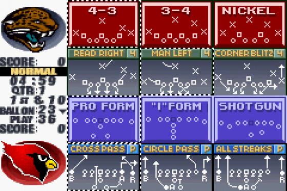 Madden NFL 2002 Screenshot 5 (Game Boy Advance)