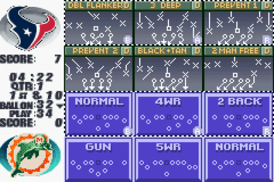 Madden NFL 2004 Screenshot 15 (Game Boy Advance)