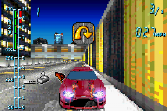 Need For Speed: Underground Screenshot 13 (Game Boy Advance)