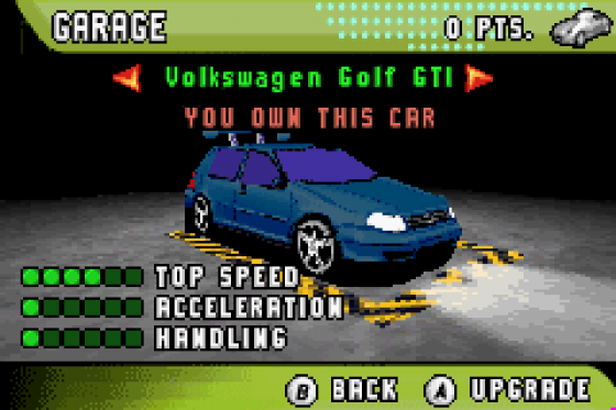 Need For Speed: Underground 2 Screenshot 10 (Game Boy Advance)