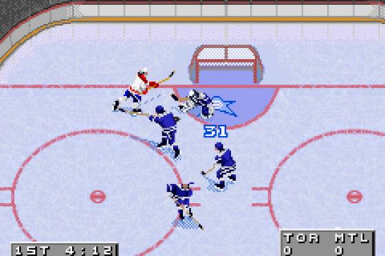 NHL 2002 Screenshot 17 (Game Boy Advance)