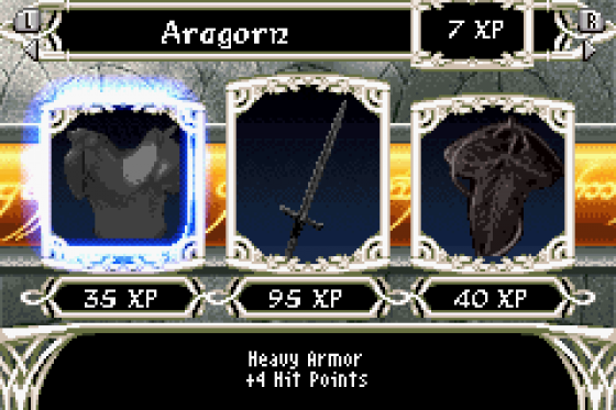 The Lord Of The Rings: The Third Age Screenshot 13 (Game Boy Advance)