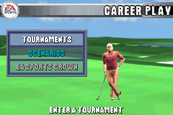 Tiger Woods PGA Tour 2004 Screenshot 15 (Game Boy Advance)