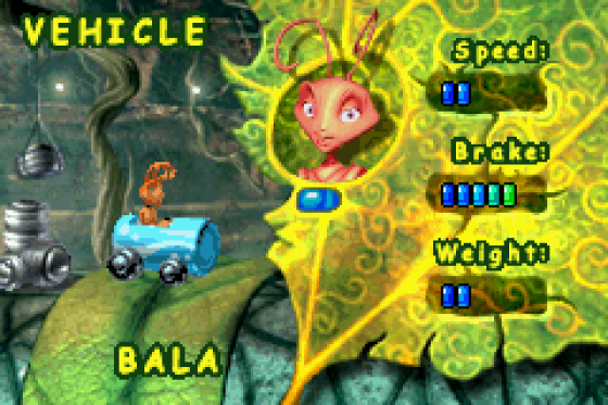 Antz: Extreme Racing Screenshot 5 (Game Boy Advance)