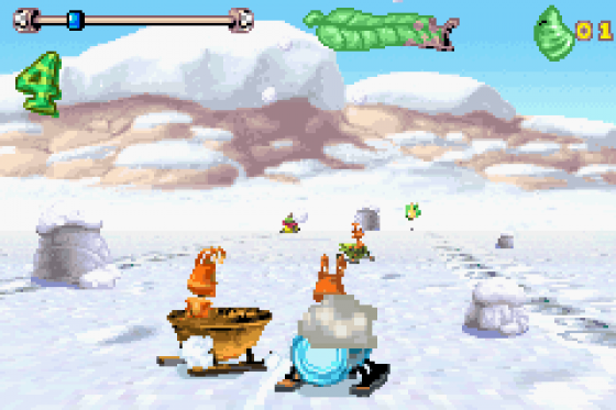 Antz: Extreme Racing Screenshot 14 (Game Boy Advance)