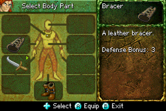 Mazes Of Fate Screenshot 6 (Game Boy Advance)