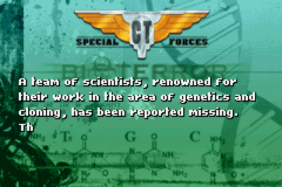 CT Special Forces 3: Bioterror Screenshot 11 (Game Boy Advance)