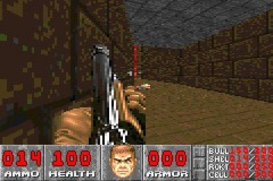 Doom Screenshot 7 (Game Boy Advance)