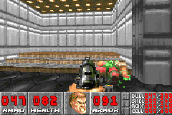 Doom Screenshot 9 (Game Boy Advance)