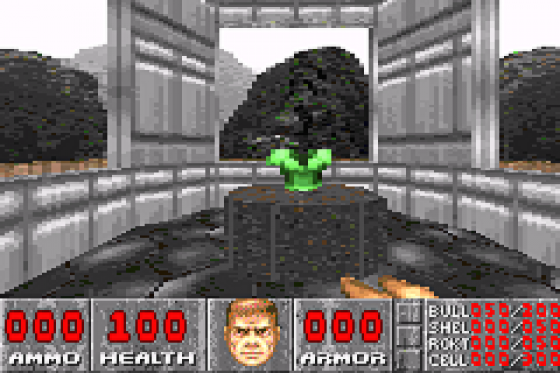 Doom Screenshot 11 (Game Boy Advance)