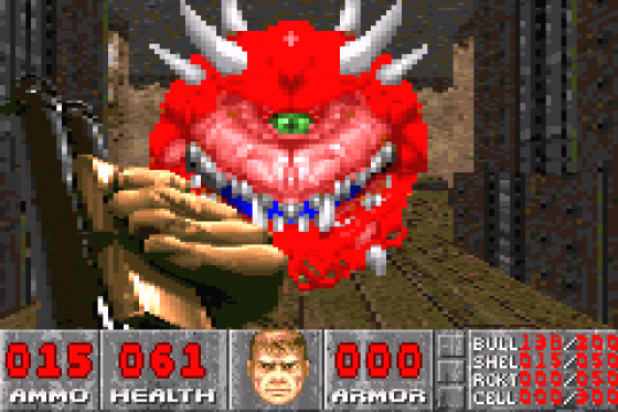 Doom Screenshot 16 (Game Boy Advance)