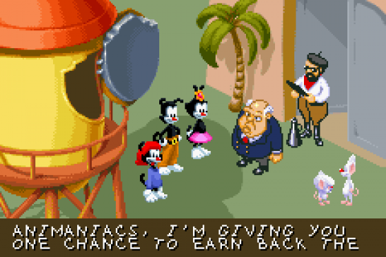 Animaniacs: Lights, Camera, Action! Screenshot 10 (Game Boy Advance)