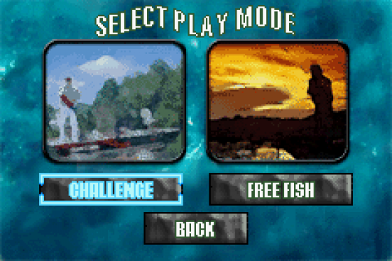 Monster! Bass Fishing Screenshot 11 (Game Boy Advance)