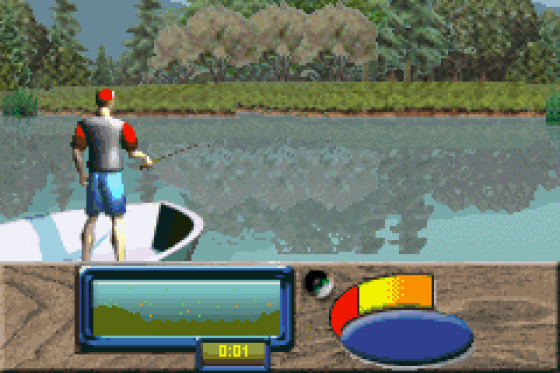 Monster! Bass Fishing Screenshot 15 (Game Boy Advance)