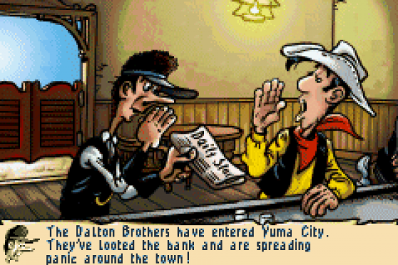 Lucky Luke: Wanted! Screenshot 14 (Game Boy Advance)