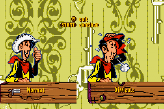 Lucky Luke: Wanted! Screenshot 20 (Game Boy Advance)