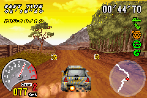 V-Rally 3 Screenshot 6 (Game Boy Advance)