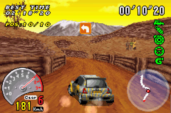 V-Rally 3 Screenshot 7 (Game Boy Advance)