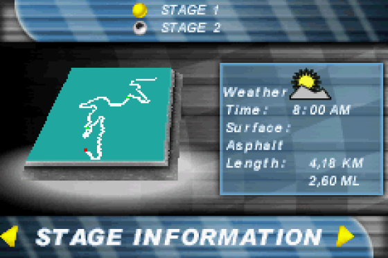 V-Rally 3 Screenshot 13 (Game Boy Advance)