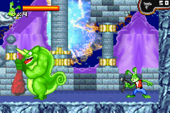 Jazz Jackrabbit Screenshot 7 (Game Boy Advance)