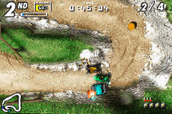 Karnaaj Rally Screenshot 8 (Game Boy Advance)