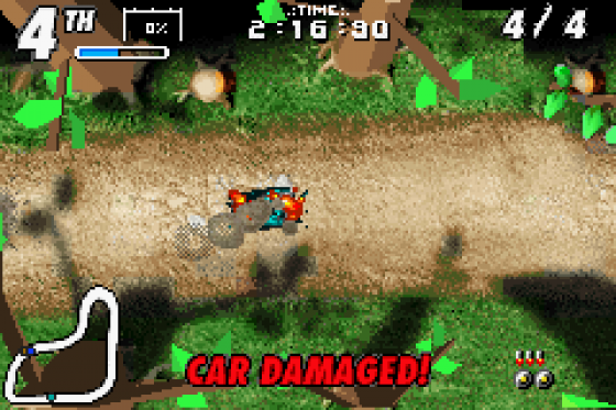 Karnaaj Rally Screenshot 10 (Game Boy Advance)