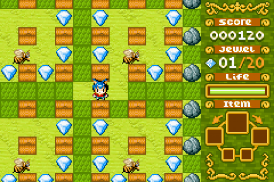 Boulder Dash Ex Screenshot 5 (Game Boy Advance)