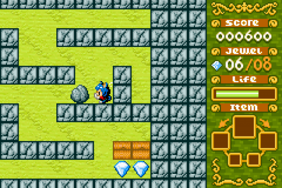 Boulder Dash Ex Screenshot 7 (Game Boy Advance)