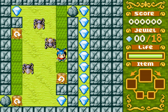 Boulder Dash Ex Screenshot 8 (Game Boy Advance)