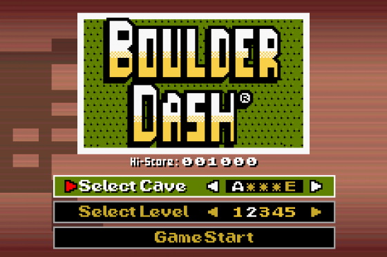 Boulder Dash Ex Screenshot 13 (Game Boy Advance)