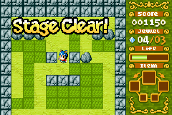 Boulder Dash Ex Screenshot 25 (Game Boy Advance)