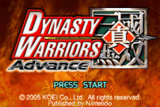 Dynasty Warriors Advance