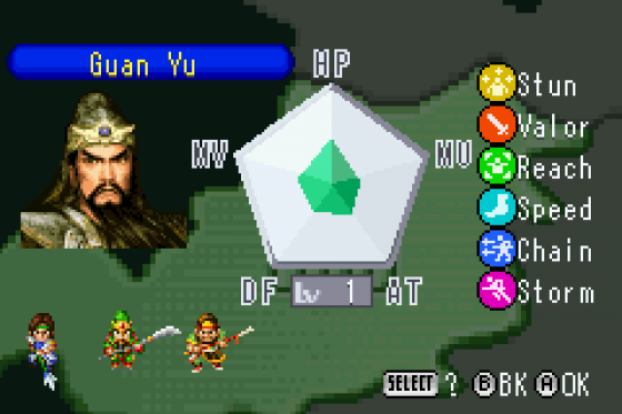 Dynasty Warriors Advance Screenshot 14 (Game Boy Advance)