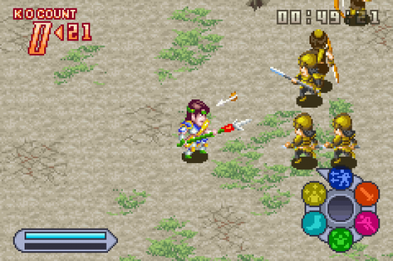 Dynasty Warriors Advance Screenshot 19 (Game Boy Advance)