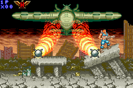 Contra Advance: The Alien Wars Ex Screenshot 6 (Game Boy Advance)