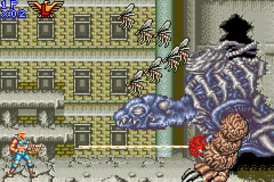 Contra Advance: The Alien Wars Ex Screenshot 8 (Game Boy Advance)