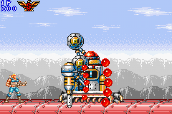 Contra Advance: The Alien Wars Ex Screenshot 10 (Game Boy Advance)