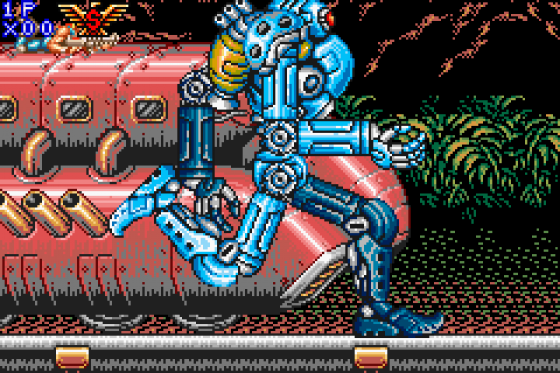 Contra Advance: The Alien Wars Ex Screenshot 11 (Game Boy Advance)