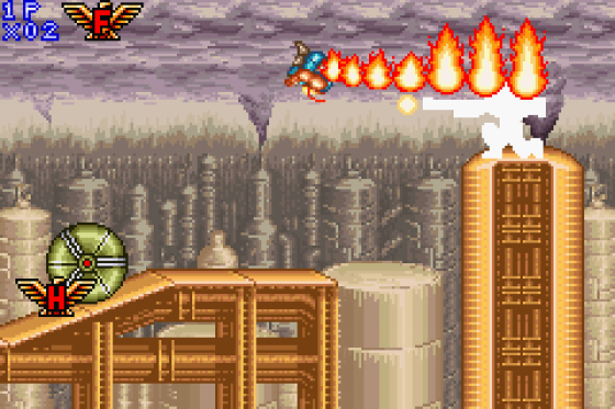 Contra Advance: The Alien Wars Ex Screenshot 12 (Game Boy Advance)