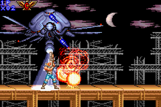 Contra Advance: The Alien Wars Ex Screenshot 15 (Game Boy Advance)