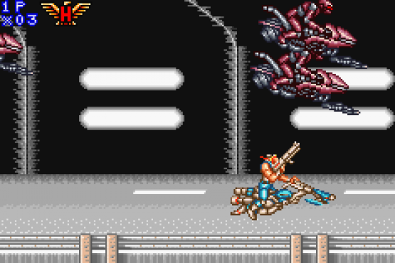 Contra Advance: The Alien Wars Ex Screenshot 17 (Game Boy Advance)