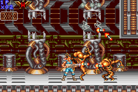 Contra Advance: The Alien Wars Ex Screenshot 21 (Game Boy Advance)