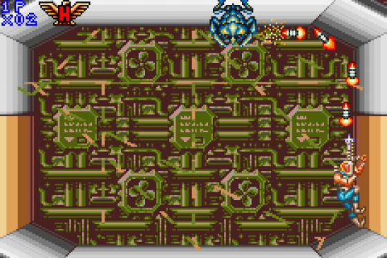 Contra Advance: The Alien Wars Ex Screenshot 23 (Game Boy Advance)