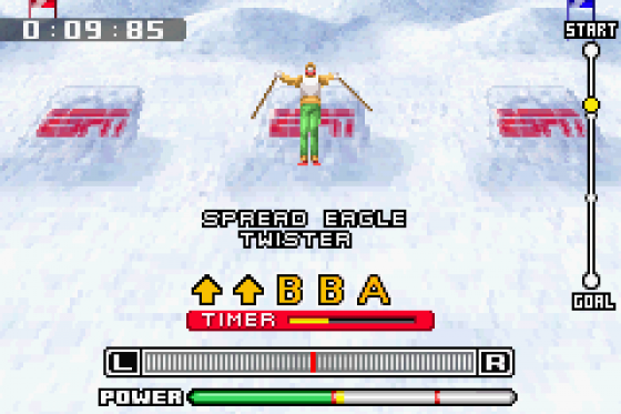 ESPN International Winter Sports 2002 Screenshot 5 (Game Boy Advance)