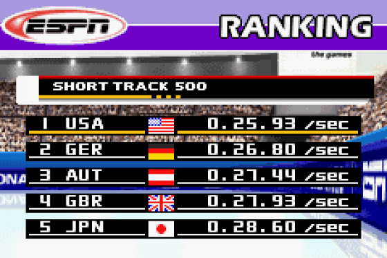 ESPN International Winter Sports 2002 Screenshot 8 (Game Boy Advance)