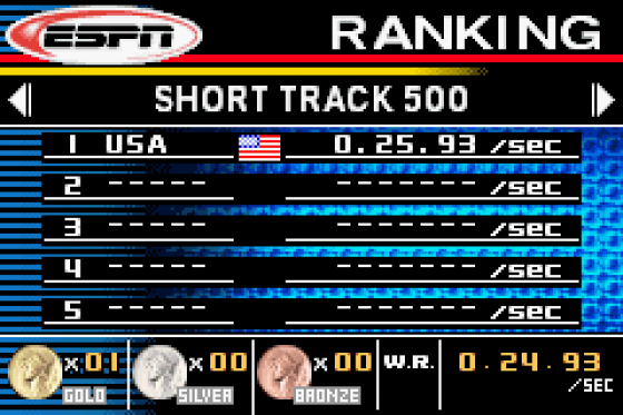 ESPN International Winter Sports 2002 Screenshot 21 (Game Boy Advance)