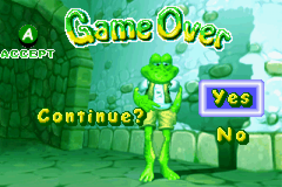 Frogger Advance: The Great Quest Screenshot 10 (Game Boy Advance)