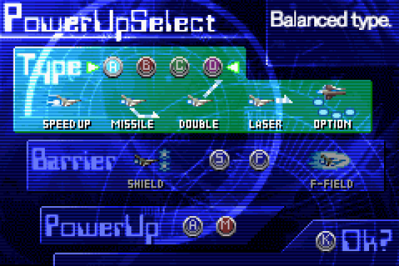 Gradius Galaxies Screenshot 10 (Game Boy Advance)