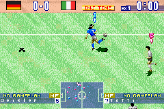 International Superstar Soccer Screenshot 6 (Game Boy Advance)