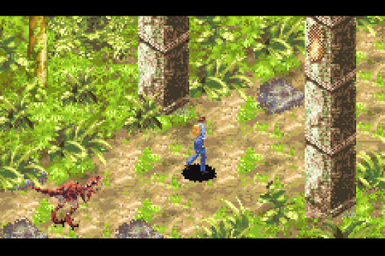 Jurassic Park III: Island Attack Screenshot 11 (Game Boy Advance)